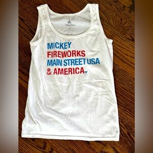 Women’s Disney World tank top size small USA